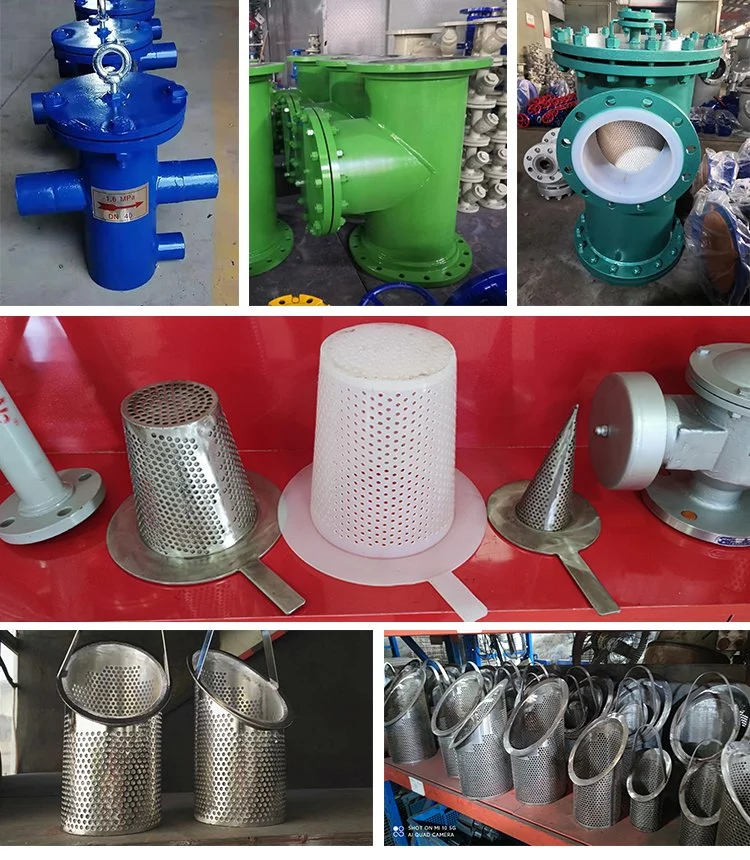 DIN Awwa Cast Iron Flanged Y Strainer Y-Type Basket Strainer Filter Water Strainer