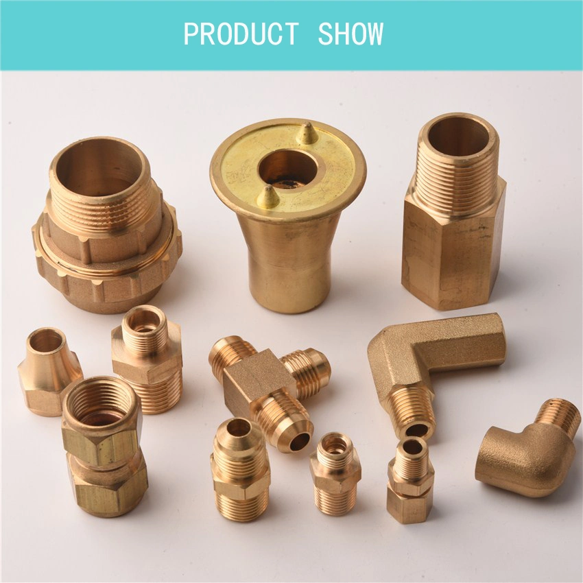 Brass L Pipe Elbow Coupling Union Sanitary Tap Connector Fitting for Water